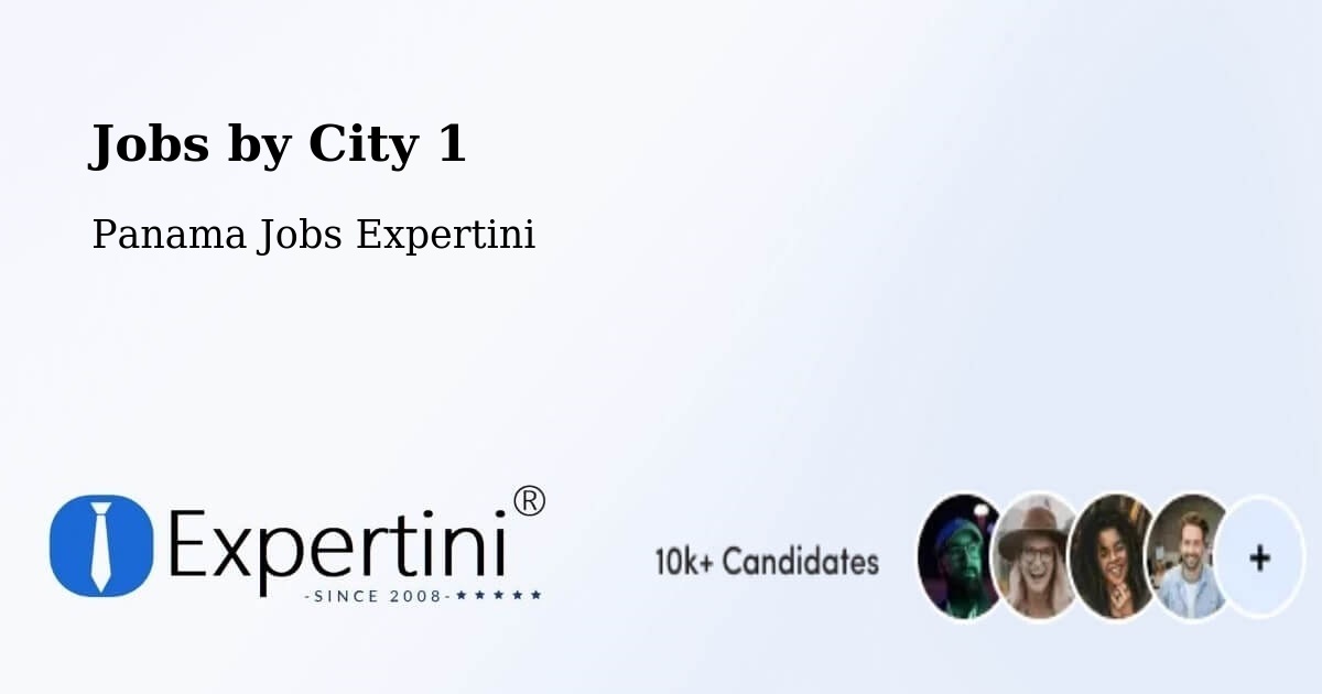 City Jobs in Panama - Expertini